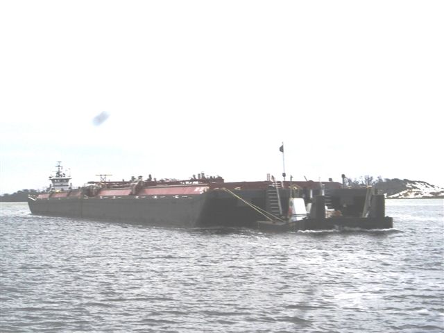 Barge in Narrows