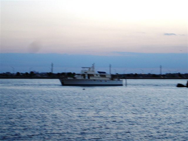 aground at Dragon Point