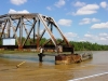 Swing bridge